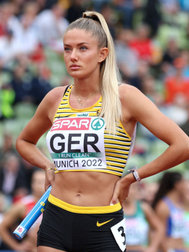 Alica Schmidt’s Hurdles Warmup Goes Viral